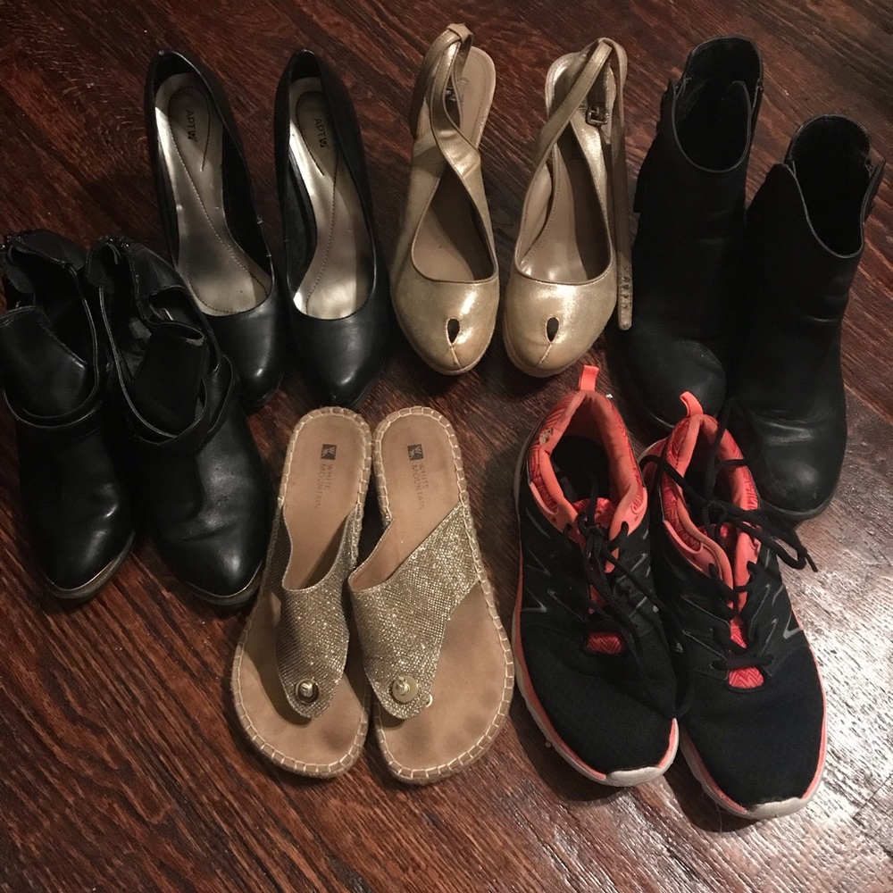 Size 8 1/2 shoe bundle